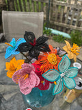 French beaded flowers! Variety to choose from, I will send an email to choose which one